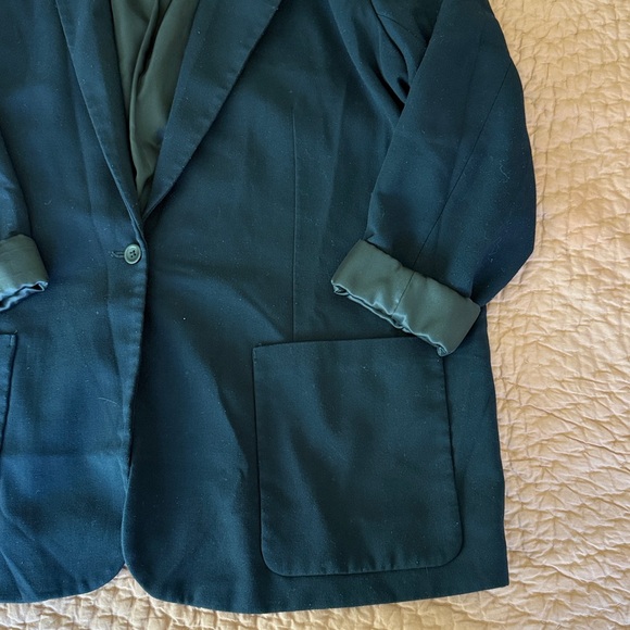 Abercrombie & Fitch navy blue blazer, size XL - Picture 4 of 7